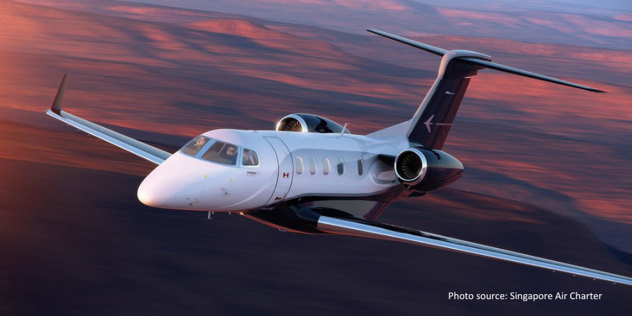 Ride a luxurious private jet or helicopter